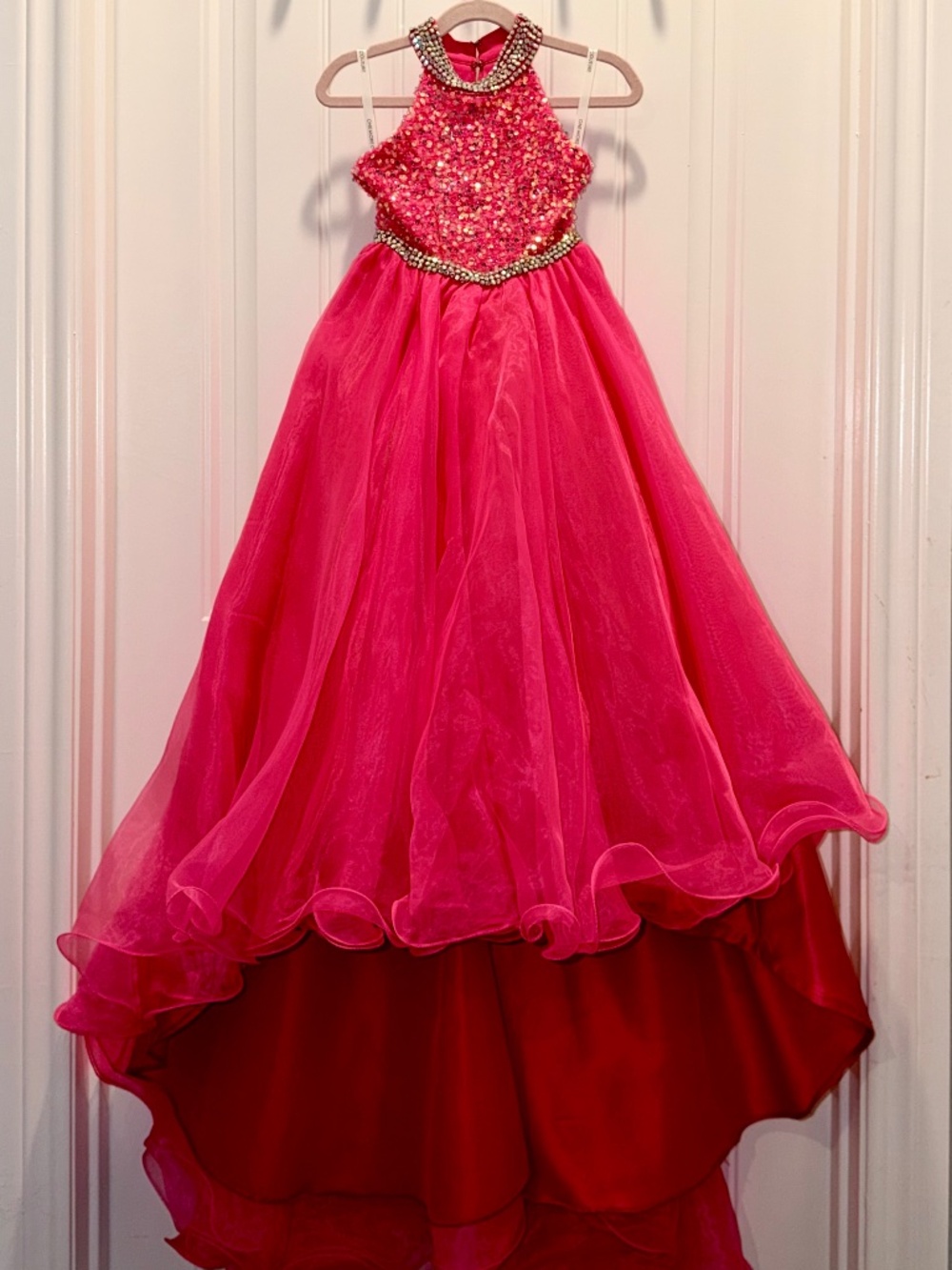 One More Couture Pink Pageant Dress Tagged Size 2
